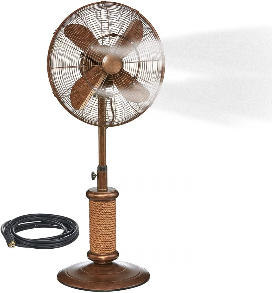 Dynamic Collections Oscillating Fan with Misting Kit