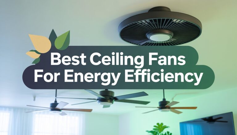 Best Ceiling Fans for Energy Efficiency: Spin Your Way to Lower Bills Without Breaking a Sweat