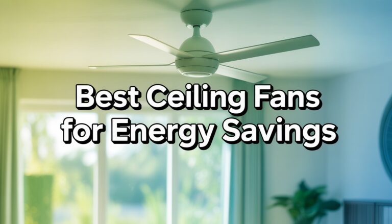 Best Ceiling Fans for Energy Savings: Chill Out Without Chilling Your Wallet