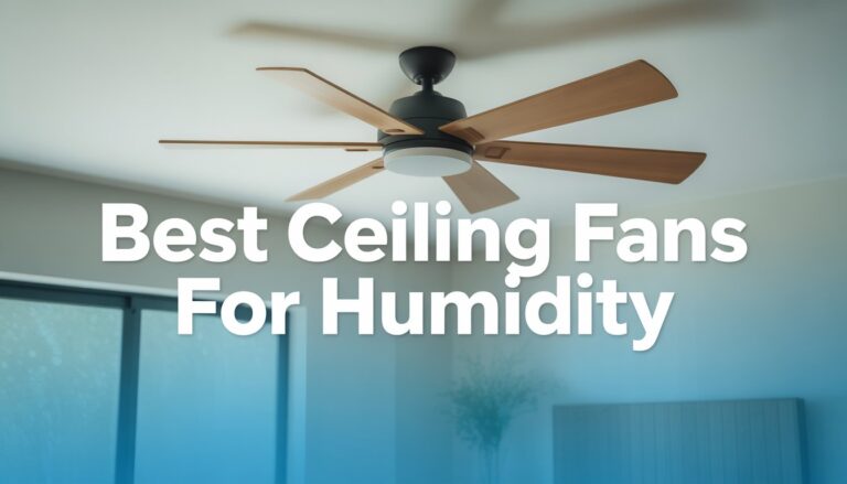 Best Ceiling Fans for Humidity: Keeping Your Sweat to Yourself
