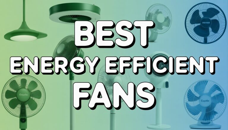 Best Energy Efficient Fans That Won’t Blow Your Budget Away