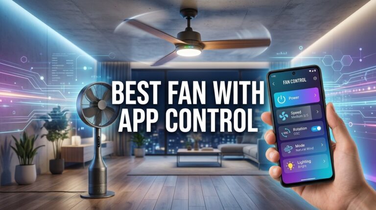Best Fan With App Control That Even Your Cat Could Operate