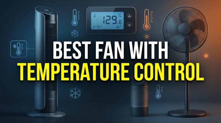 Best Fan With Temperature Control: Stay Cool Without Breaking a Sweat (or the Bank)