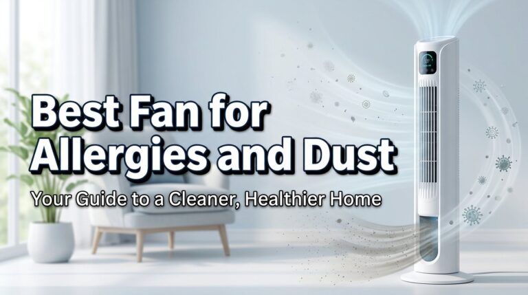 Best Fan for Allergies and Dust: Breathe Easy Without Turning Into a Human Vacuum