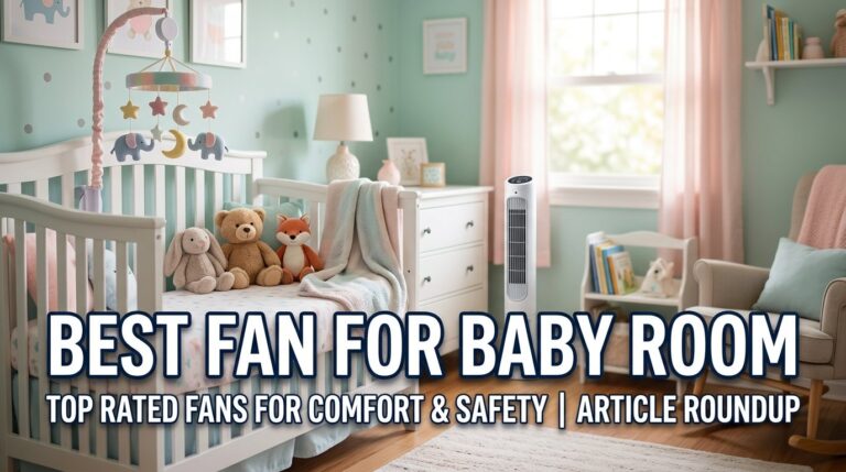 Best Fan for Baby Room: Keeping Little Nappers Cool Without a Breeze Fight