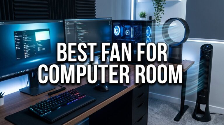 Best Fan for Computer Room: Keep Your PC (and You) Cooler Than Your Jokes