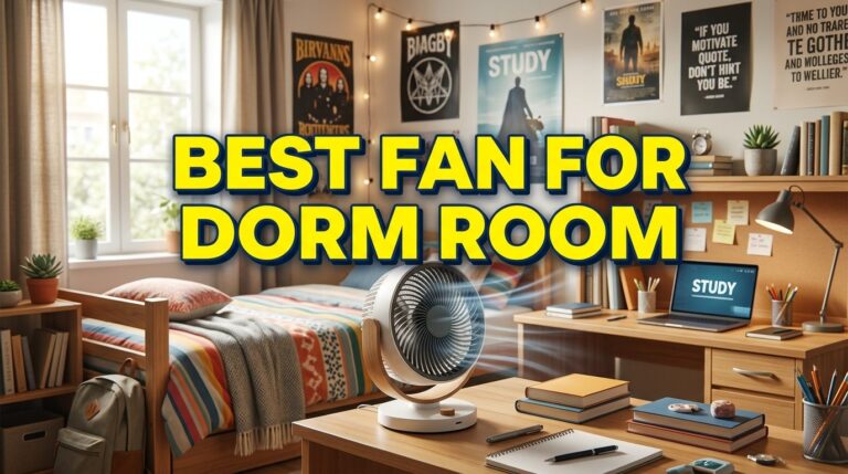 Best Fan for Dorm Room: Surviving Sweaty Roommate Season