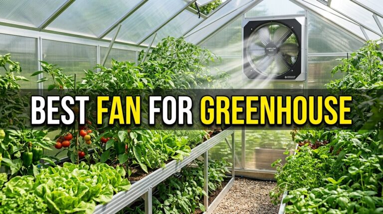 Best Fan for Greenhouse: Keeping Your Plants Cooler Than You