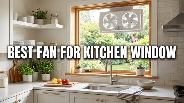 Best Fan for Kitchen Window: Blow Away Cooking Fumes, Not Your Dinner
