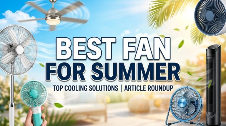 Best Fan for Summer: Stay Cool Without Leaving Your Sofa