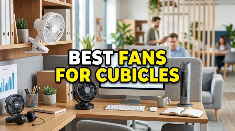 Best Fans for Cubicles: Stay Cool Without Blowing Away Your Papers