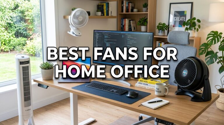 Best Fans for Home Office That Won’t Blow Your Papers (or Your Cool)
