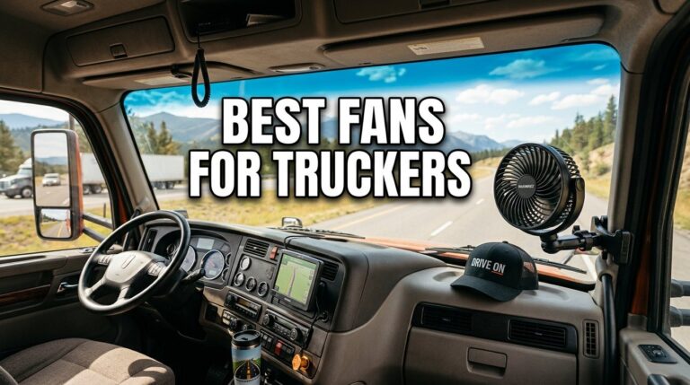 Best Fans for Truckers: Beat the Highway Heat Without Losing Your Cool