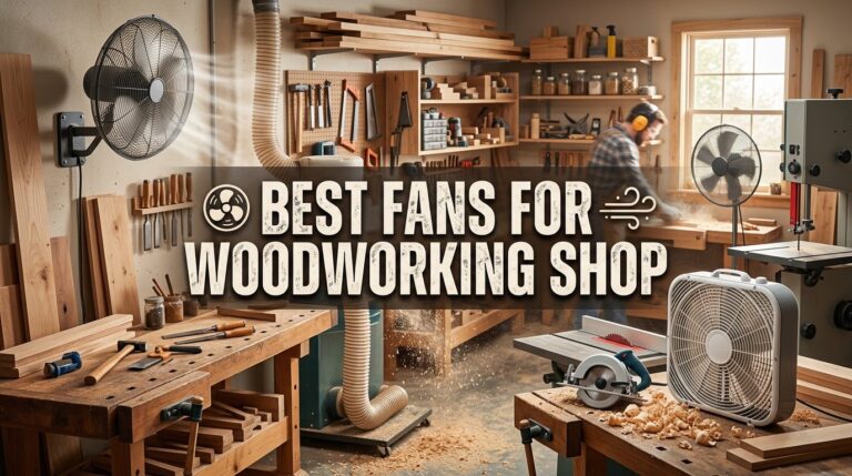 Best Fans for Woodworking Shop That Won’t Blow Your Sawdust Budget