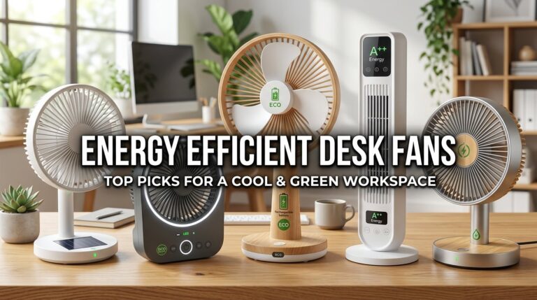 Energy Efficient Desk Fans That Won’t Blow Your Wallet Away