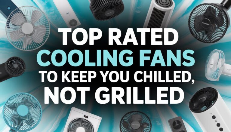 Top Rated Cooling Fans to Keep You Chilled, Not Grilled